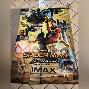 Marvel Spider-Man Homecoming IMAX LARGE Poster